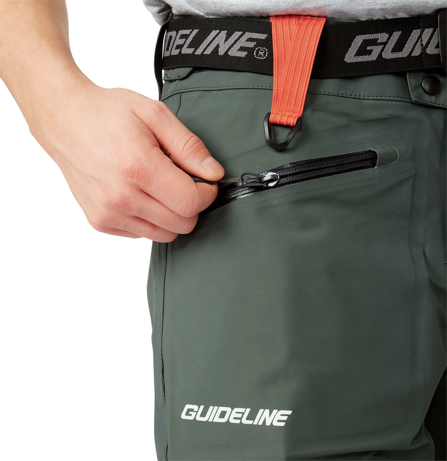 Guideline Laxa Waist Wader, Algae Green 6 Guideline Laxa Waist Wader, Algae Green - Image 4