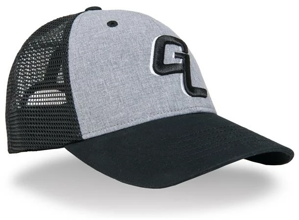 Guideline GL Logo Cap – Heather Grey/Black 4 Guideline GL Logo Cap – Heather Grey/Black - Image 2