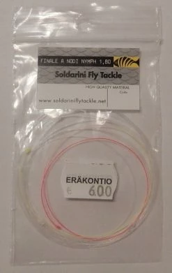 Soldarini Nymph 1.8m -perhoperuke, Knotted