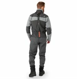 Guideline HD Sonic Wader -kahluuhousut, Graphite/Charcoal -Erakontion Kalastus Kauppa SONICWADERS2