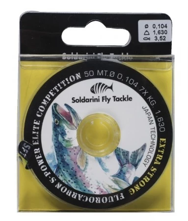 Soldarini Fluorocarbon S-power Elite Competition -perukesiima 3 Soldarini Fluorocarbon S-power Elite Competition -perukesiima