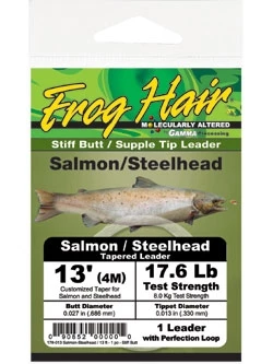 Frog Hair Salmon/Steelhead -kartioperuke 3 Frog Hair Salmon/Steelhead -kartioperuke