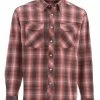 Gallatin Flanel Paita. Väri: Garnet Plaid. -Erakontion Kalastus Kauppa gallatin flanelli garned plaid 1