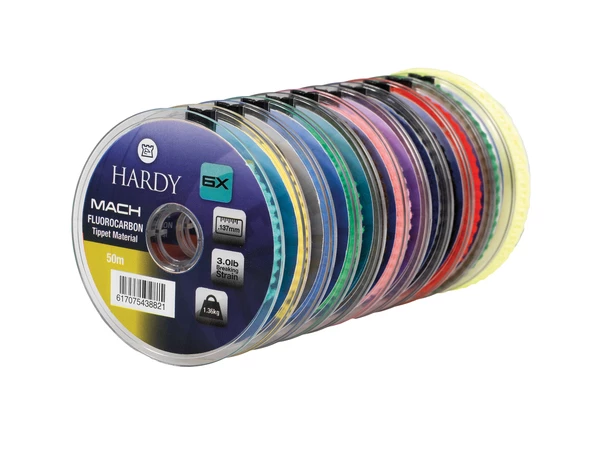 Hardy Mach Fluorocarbon 50m 6X -perukesiima 3 Hardy Mach Fluorocarbon 50m 6X -perukesiima